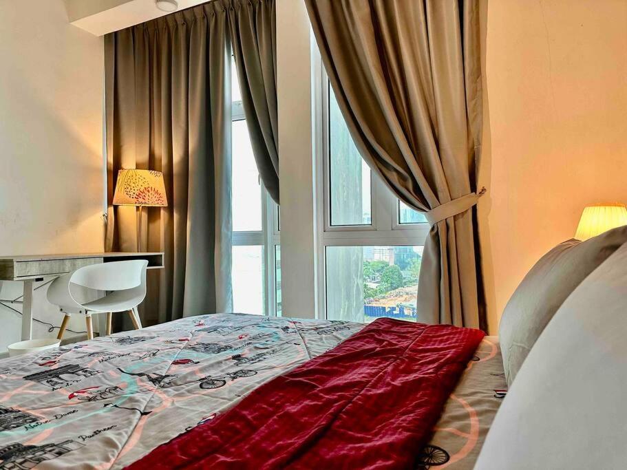Aesthetic Twin Galaxy -2br- Free Shuttle Bus By Cowidea Apartemen *